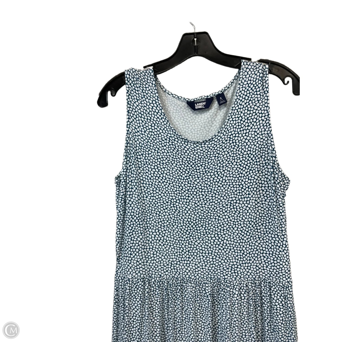 Dress Casual Maxi By Lands End In Blue, Size: S