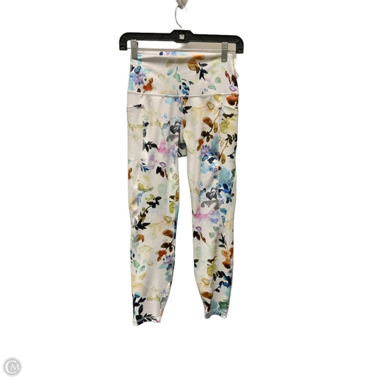 Athletic Leggings By Rbx In White, Size: S