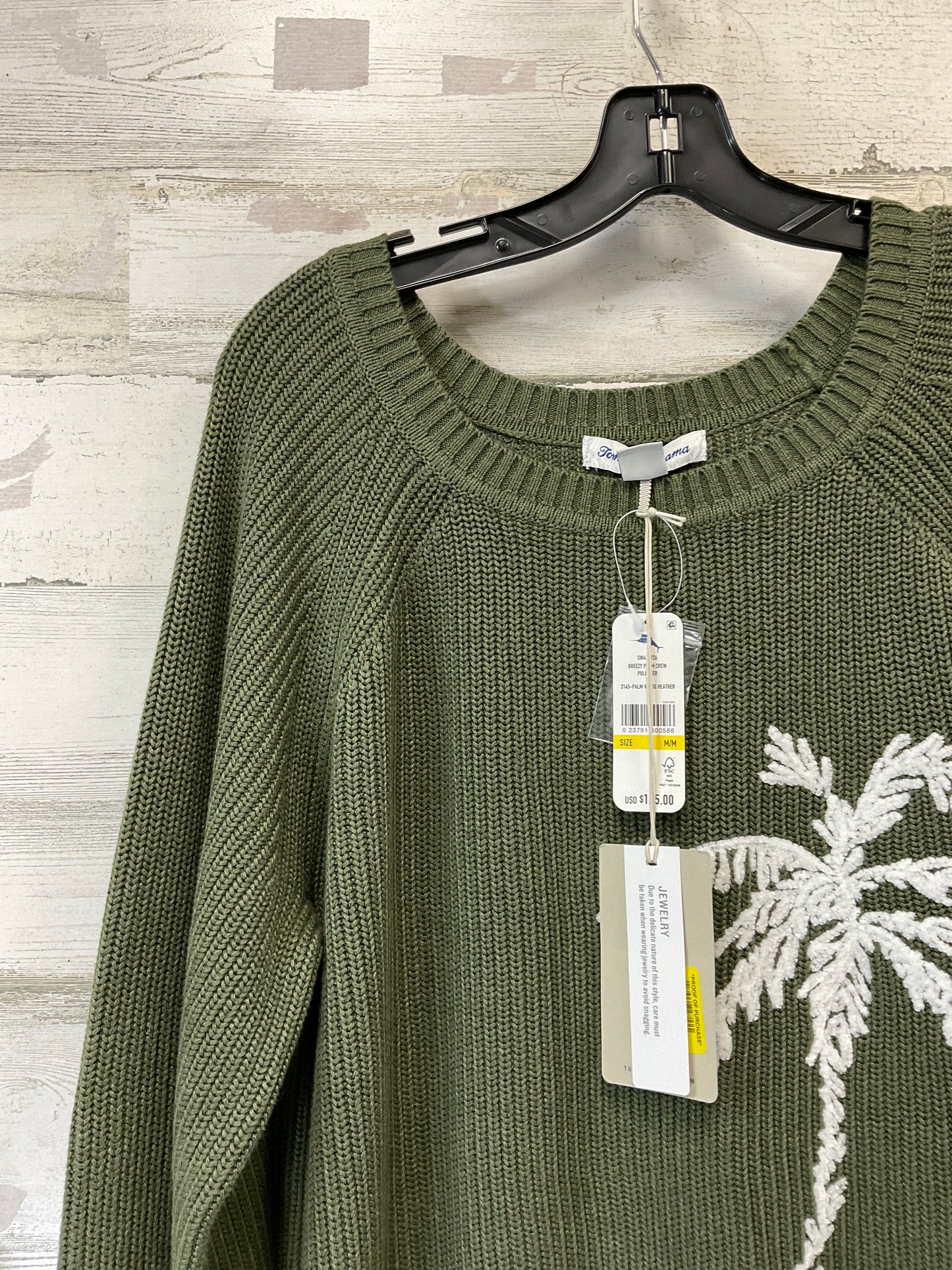 Sweater By Tommy Bahama In Green, Size: M