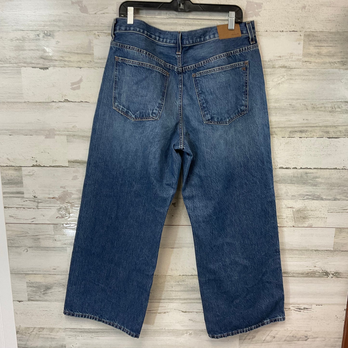 Jeans Wide Leg By Madewell In Blue, Size: 14p