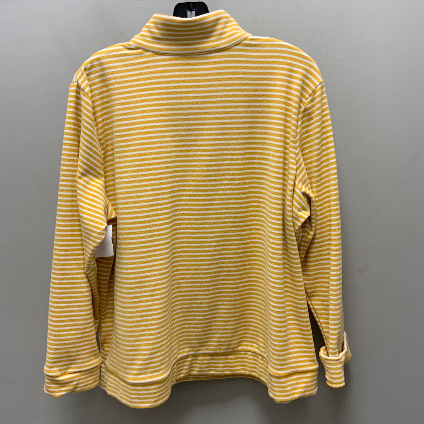 Top Long Sleeve By Croft And Barrow In Yellow, Size: Xlp