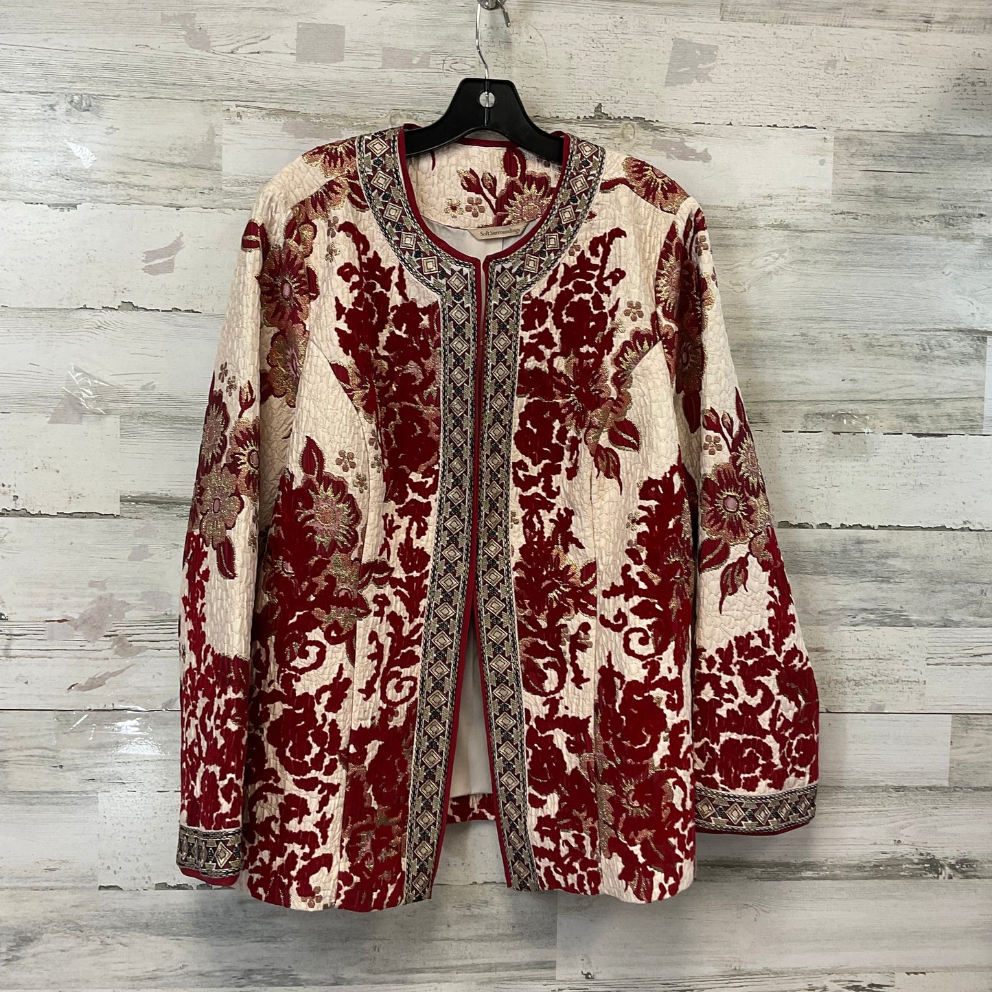 Jacket Other By Soft Surroundings In Red, Size: Xl