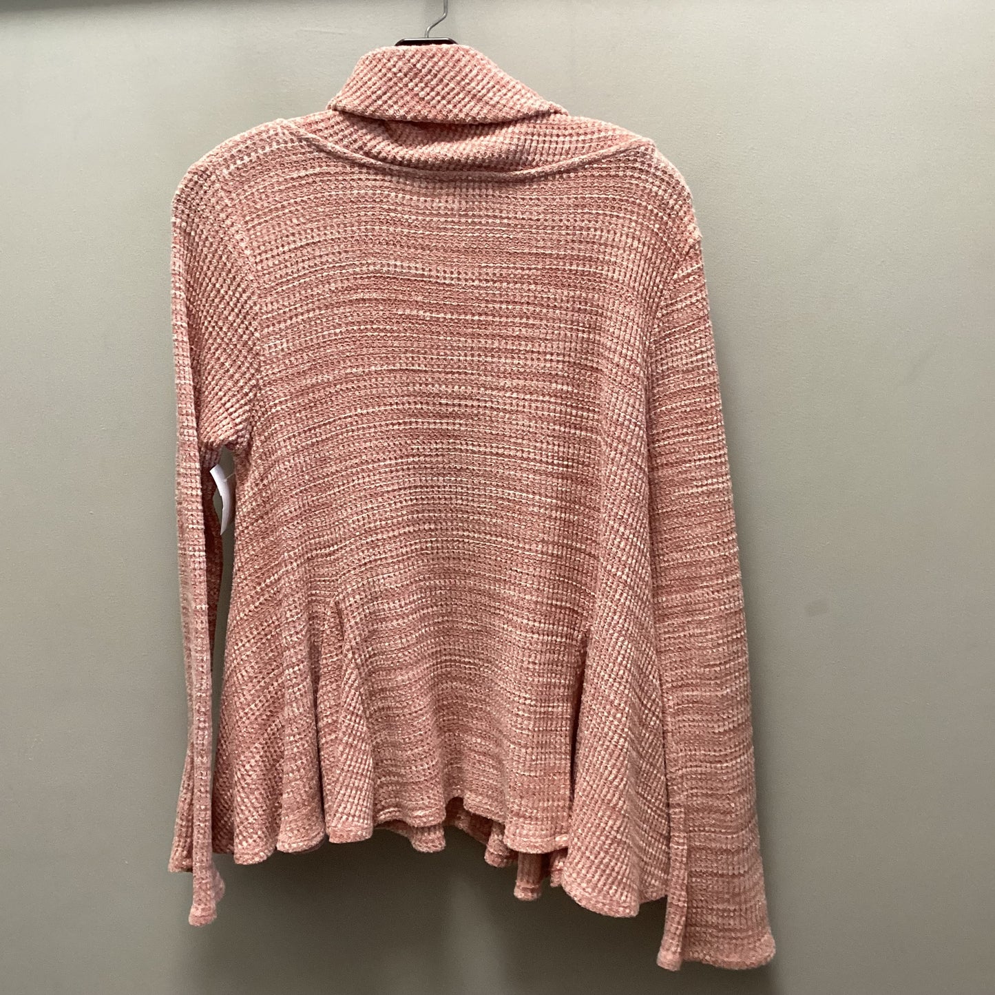 Top Long Sleeve By Anthropologie In Red, Size: L