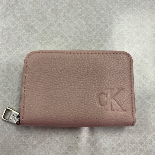 Wallet By Calvin Klein, Size: Small