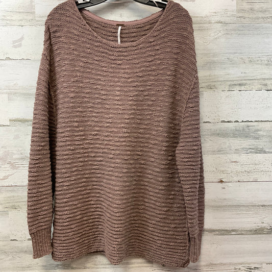 Sweater By Free People In Brown, Size: Xs