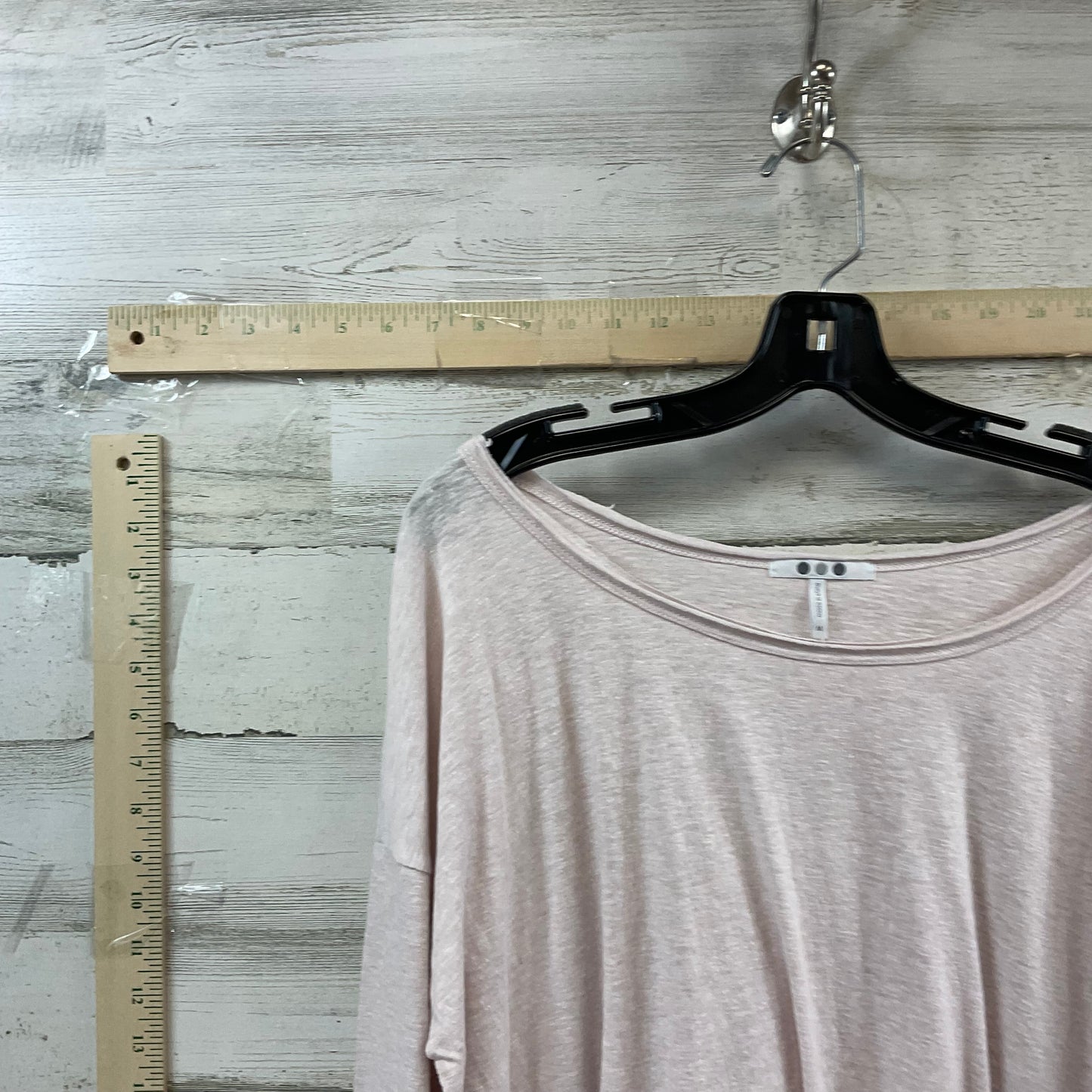 Pink Top Long Sleeve Three Dots, Size M