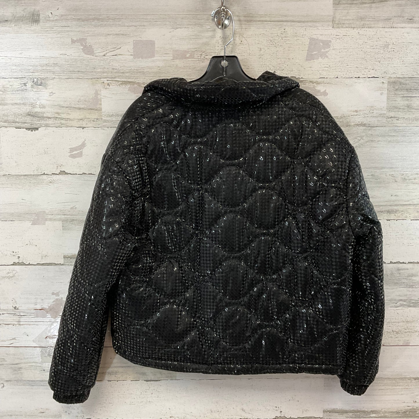 Jacket Puffer & Quilted By Lili Sidonio In Black, Size: M