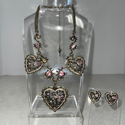 Necklace Set By Betsey Johnson  Size: 02 Piece Set