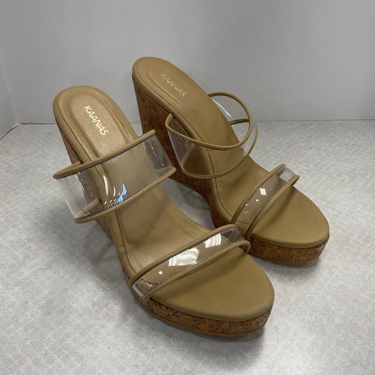 Sandals Heels Wedge By KAANAS  Size: 9