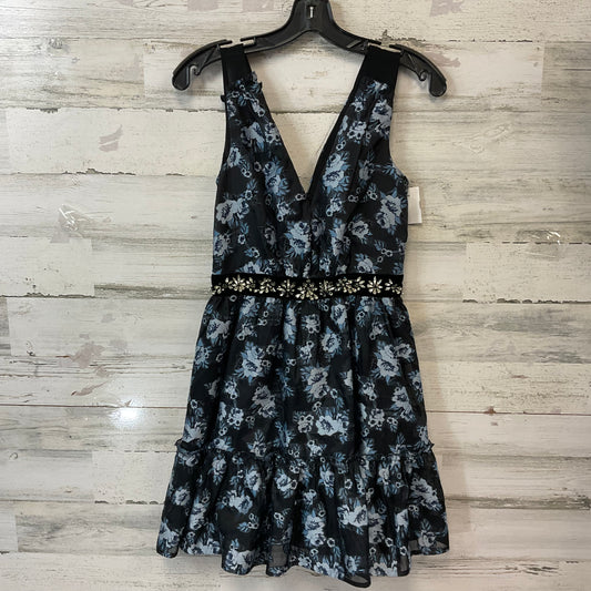 Dress Party Short By Kate Spade In Black & Blue, Size: Xs