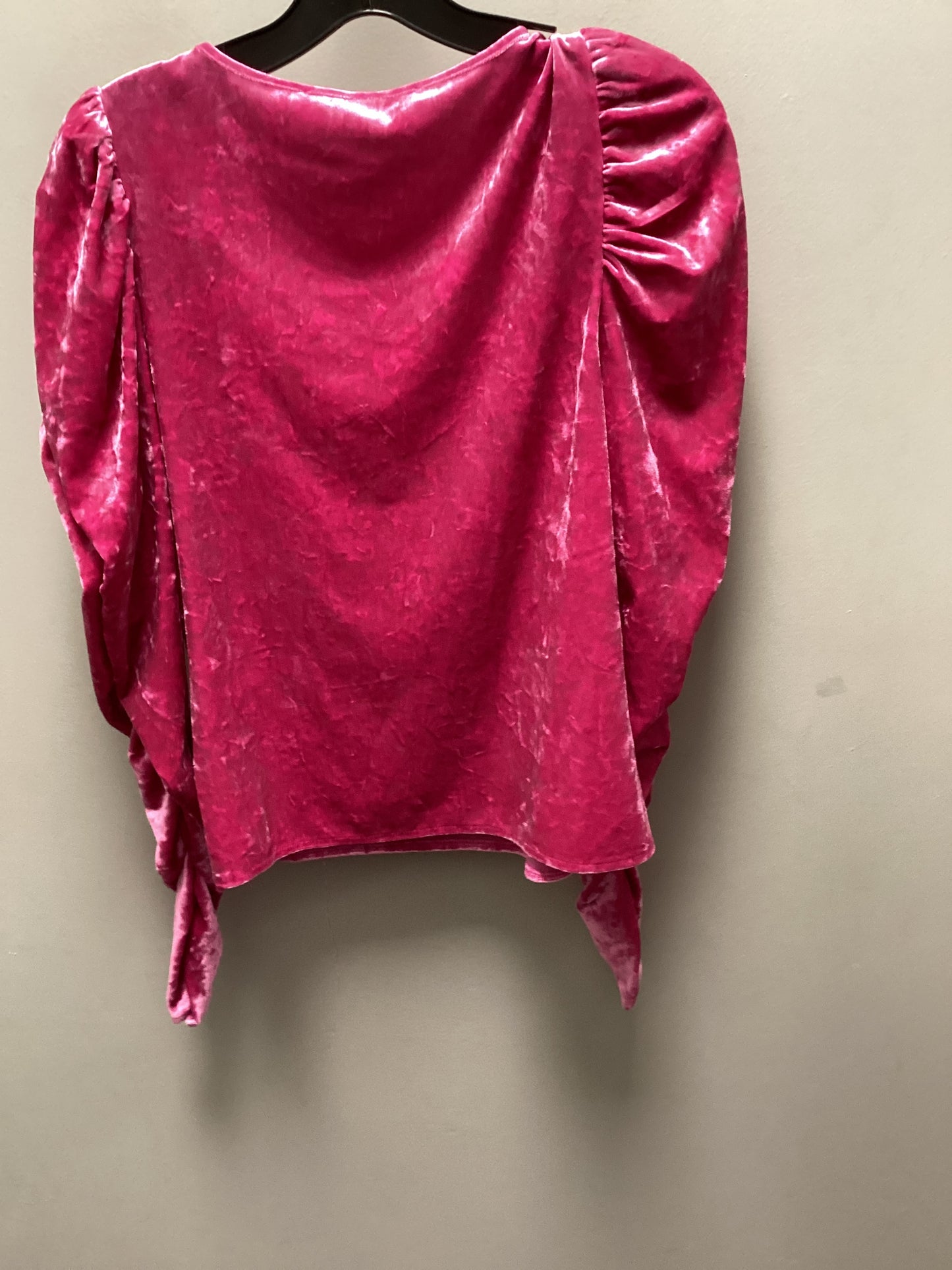 Top Long Sleeve By Marc New York In Pink, Size: M