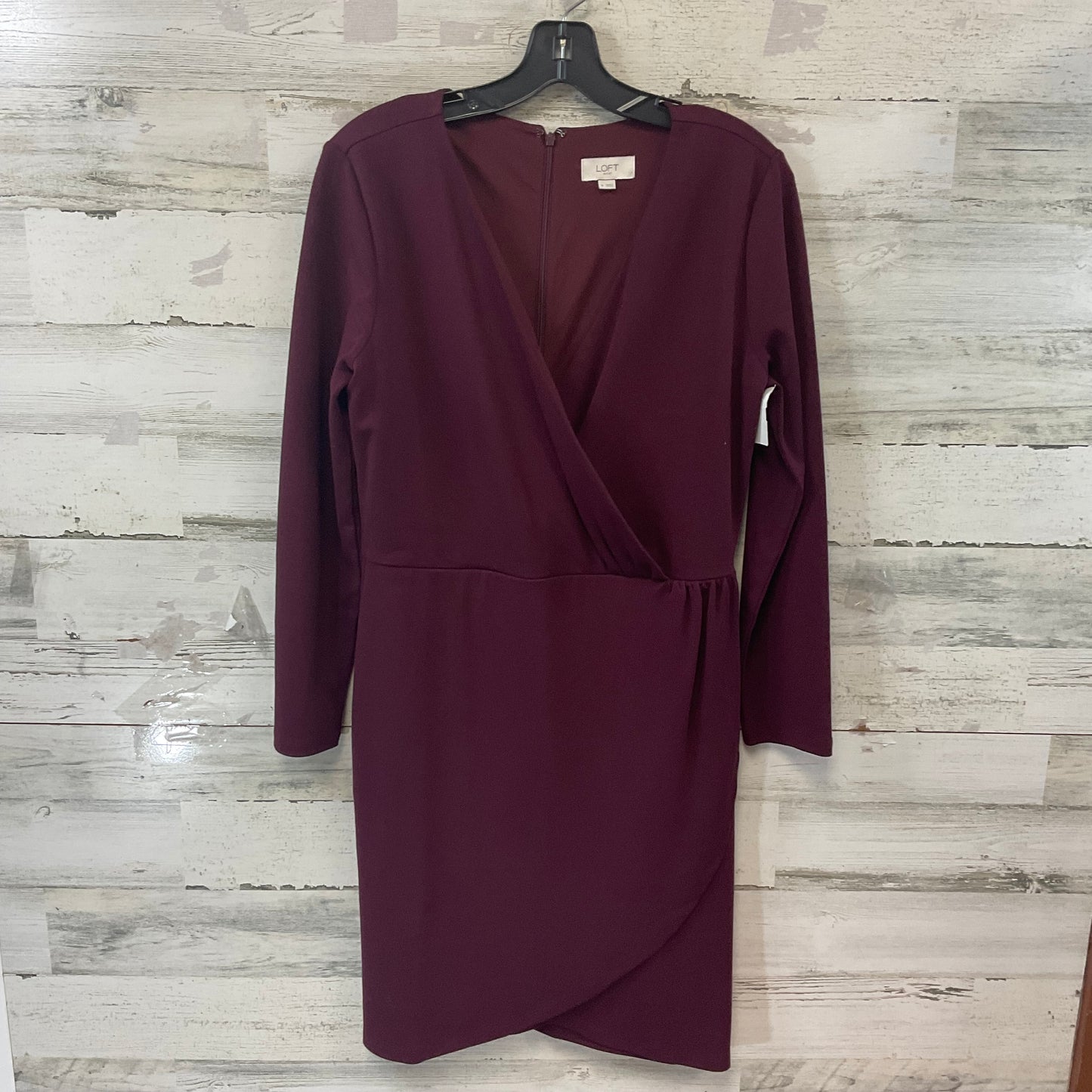 Dress Work By Loft In Purple, Size: M