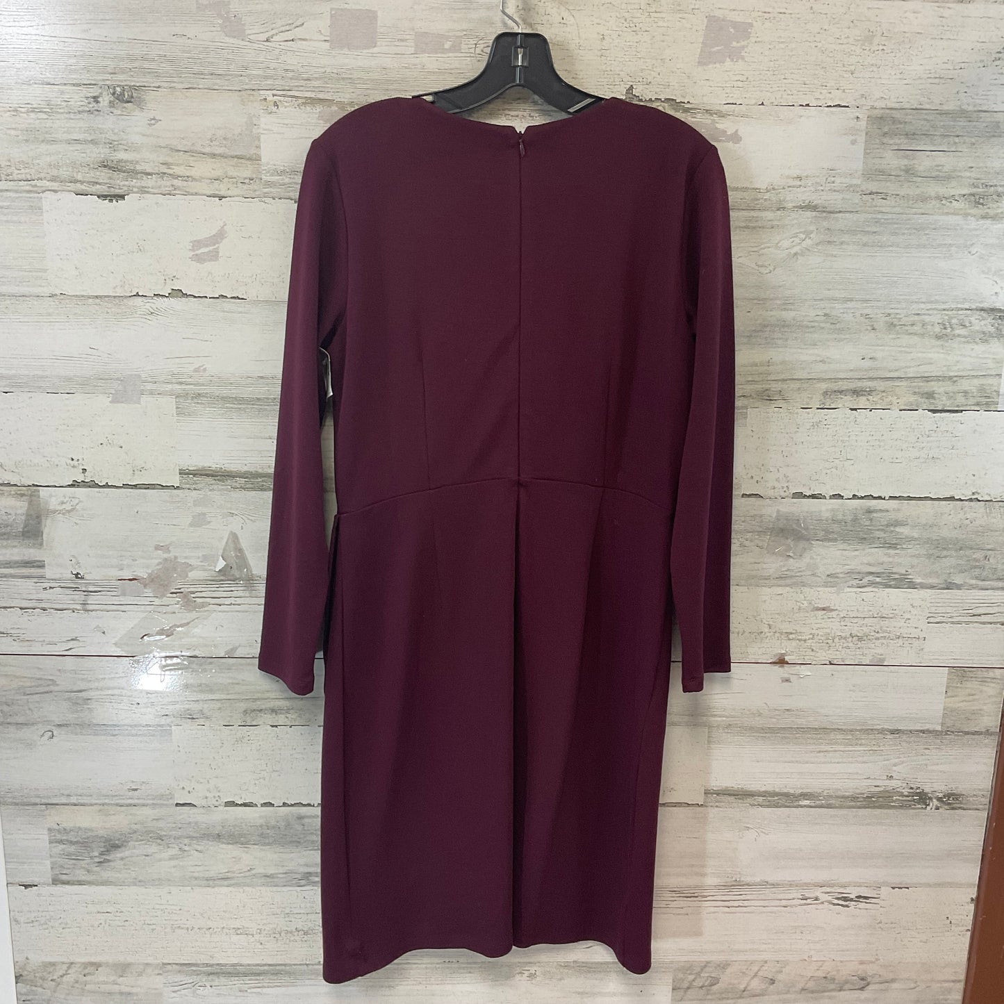 Dress Work By Loft In Purple, Size: M