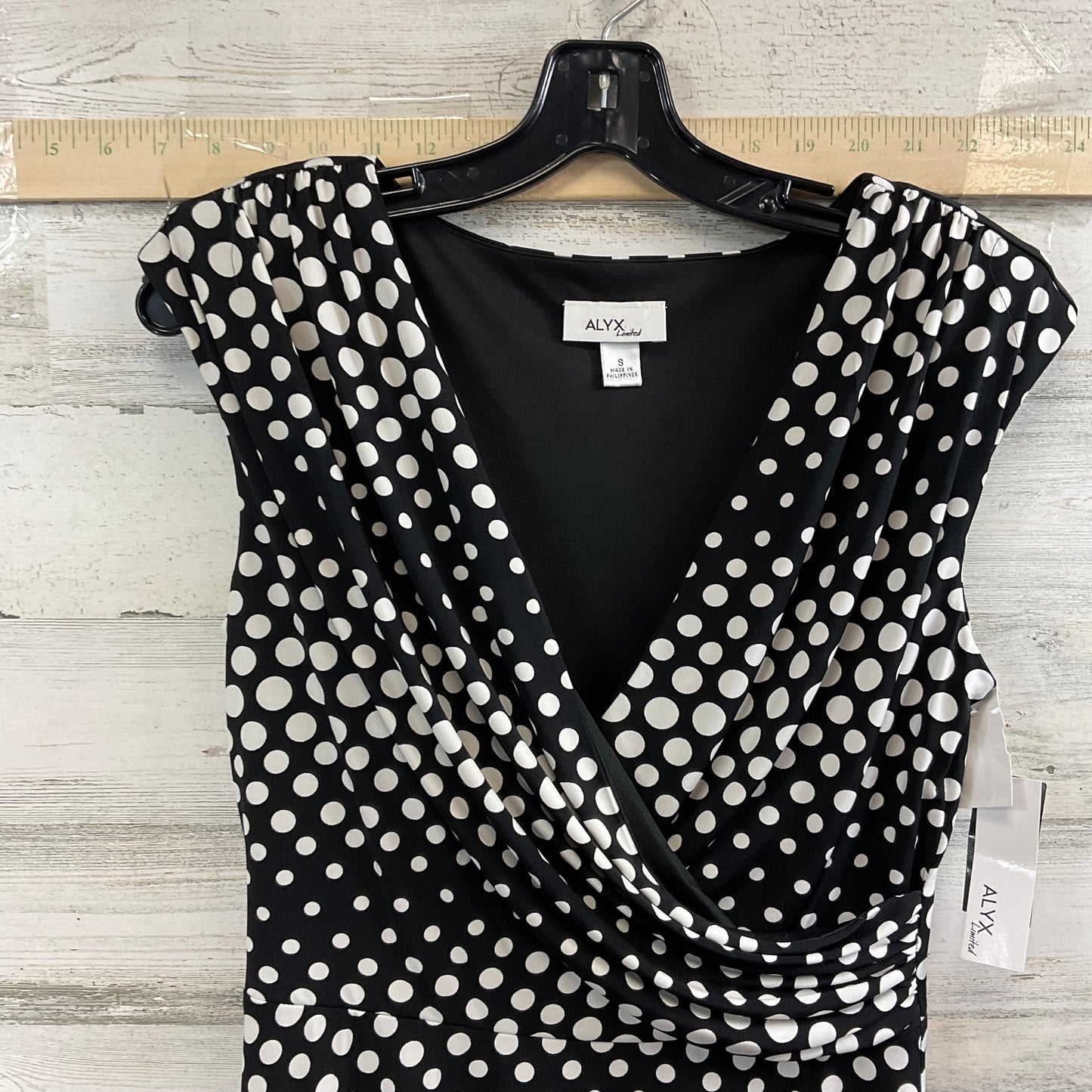 Black & White Dress Casual Short Alyx, Size S