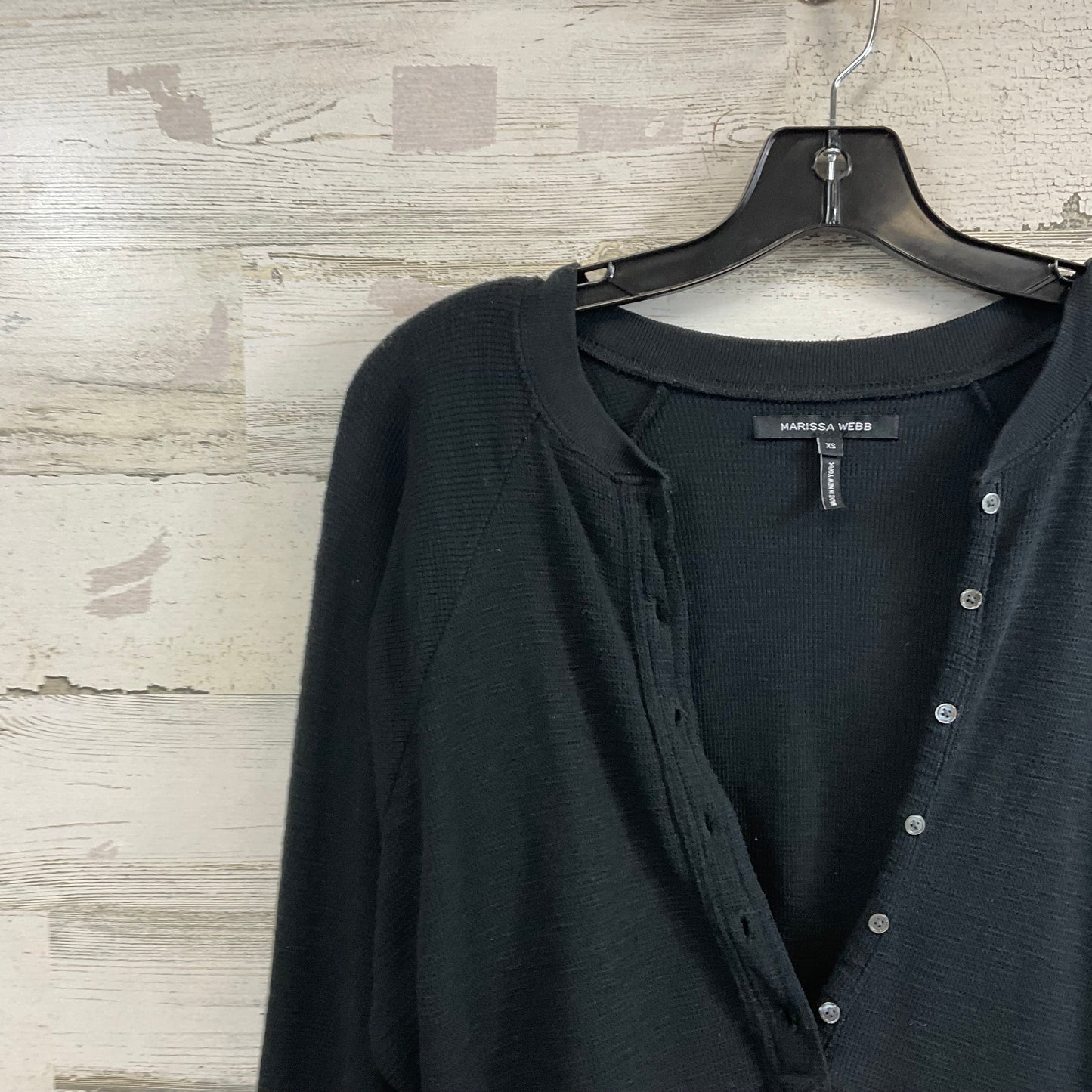 Top Long Sleeve By MARISSA WEBB In Black, Size: Xs