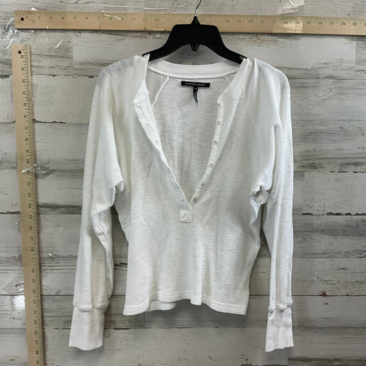 White Top Long Sleeve MARISSA WEBB, Size Xs