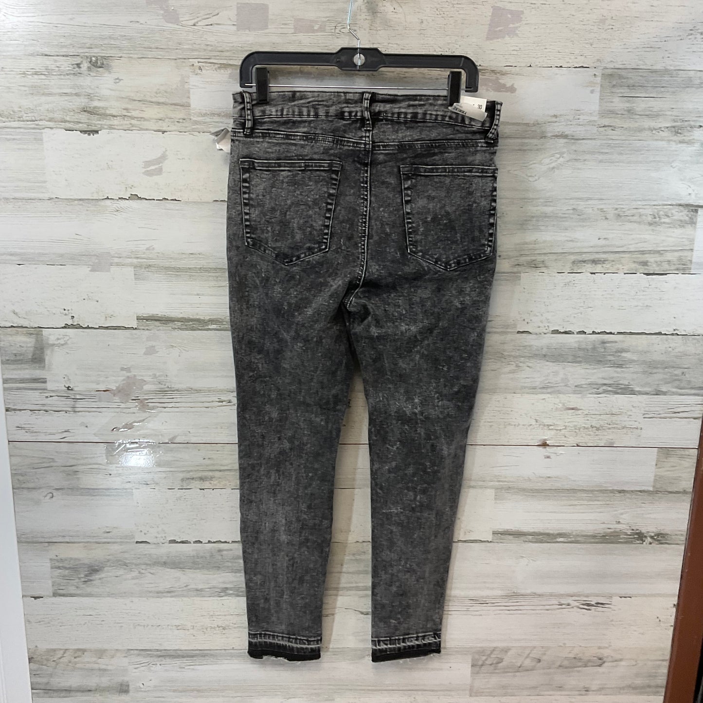 Jeans Skinny By Dex In Black Denim, Size: 10