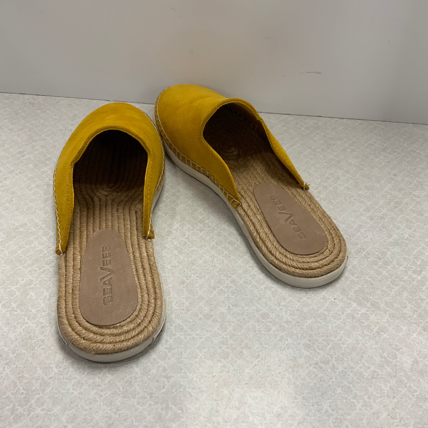 Yellow Shoes Flats SEAVEES , Size 8.5