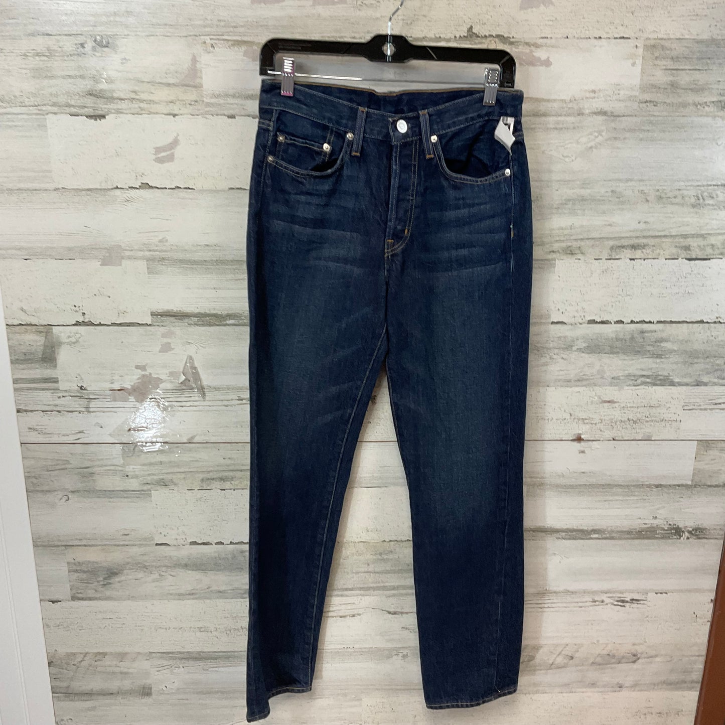 Jeans Straight By Edwin In Blue Denim, Size: 2