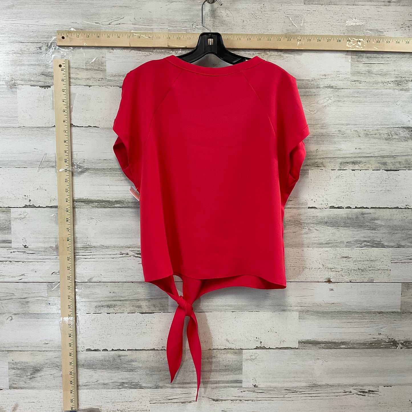 Red Top Short Sleeve Frank Lyman, Size S