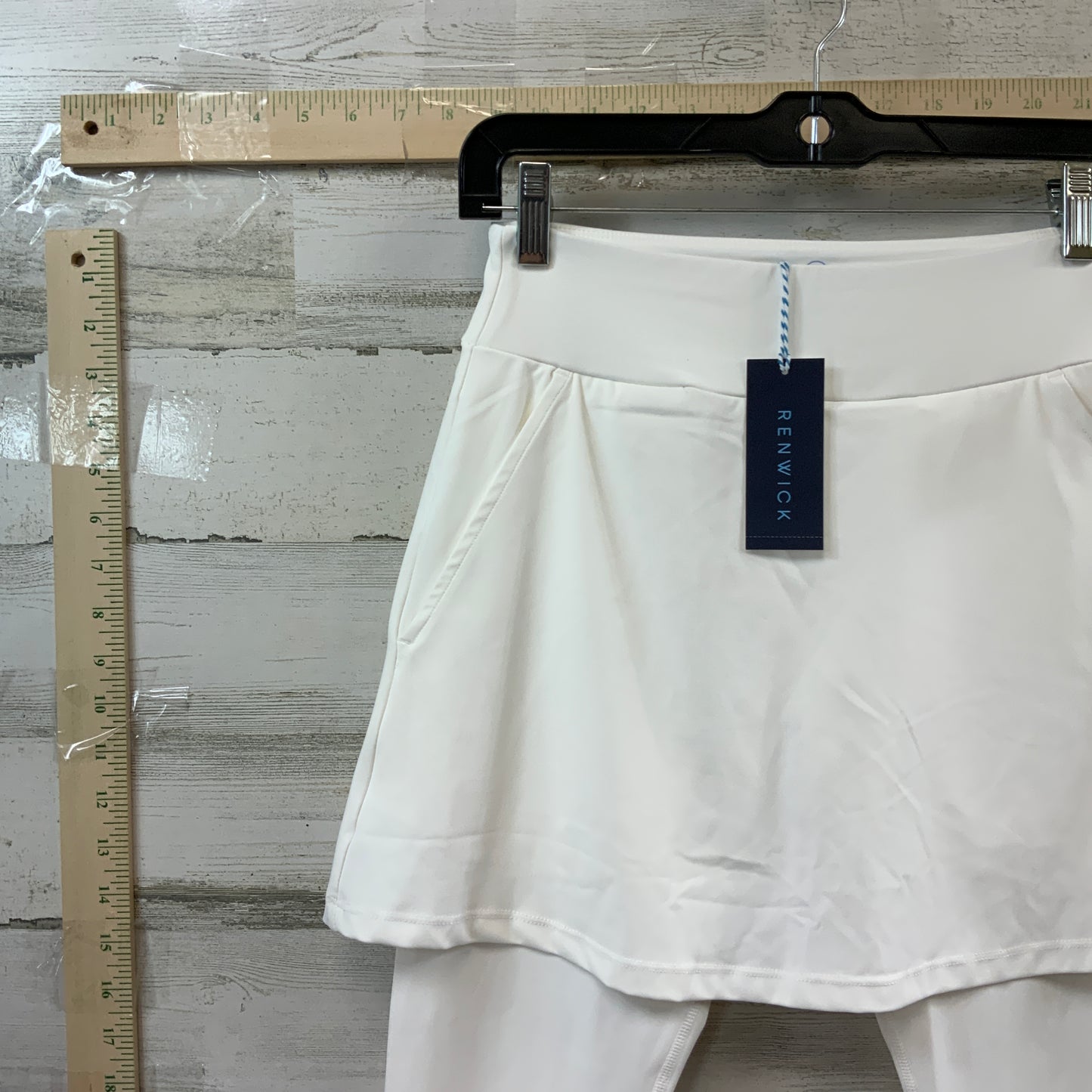 White Athletic Leggings RENWICK, Size Xs