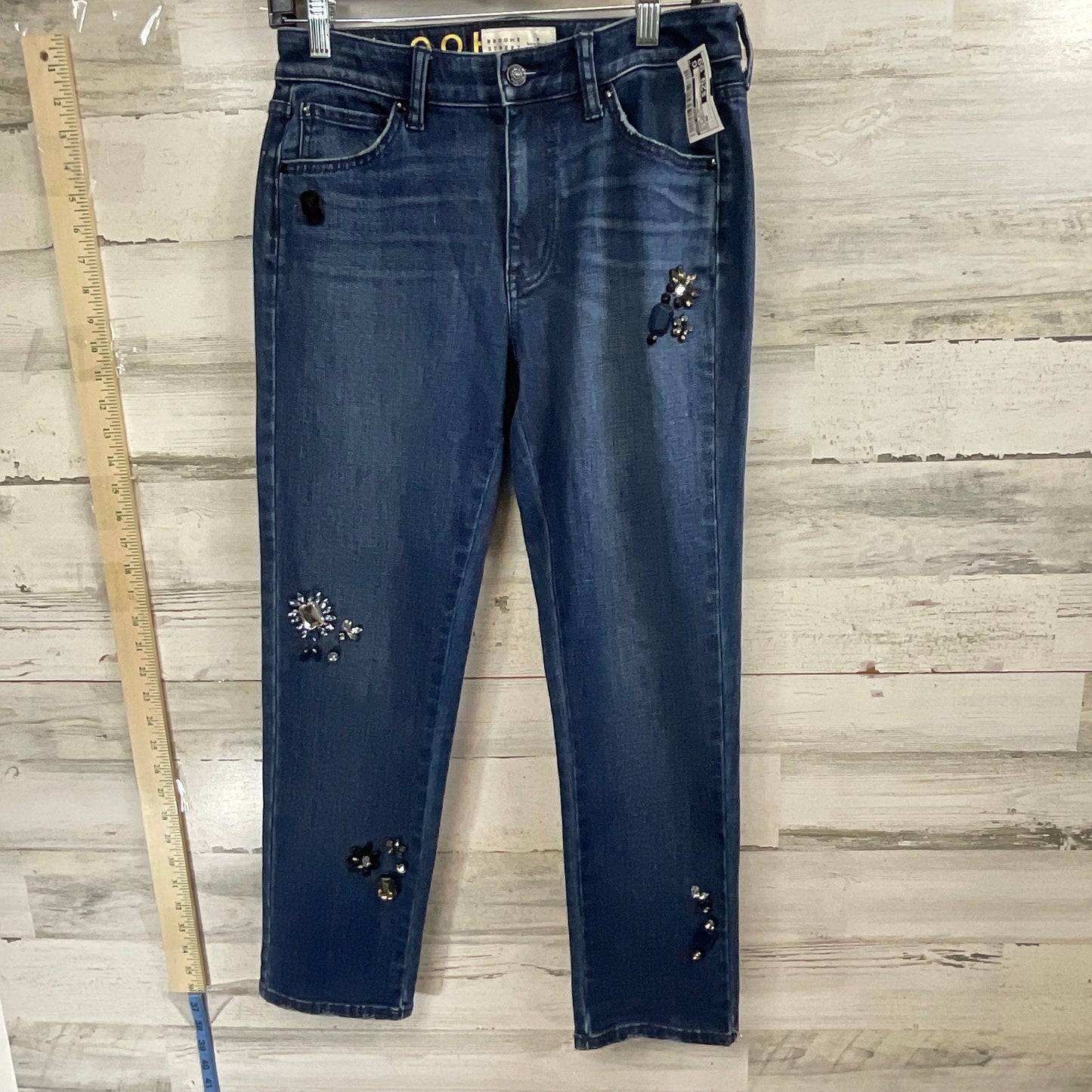 Blue Denim Jeans Straight Kate Spade, Size 00