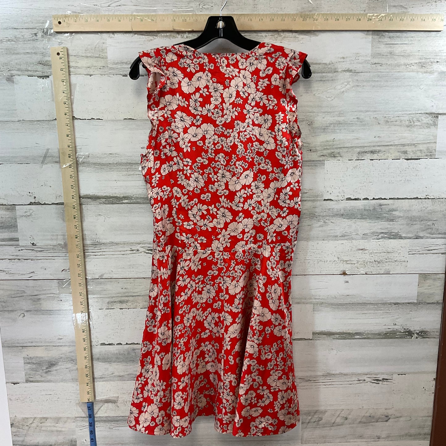 Red Dress Casual Short Rebecca Taylor, Size M