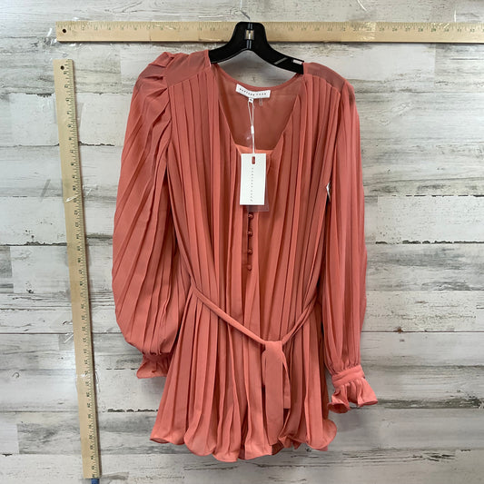 Orange Romper Endless Rose, Size Xs