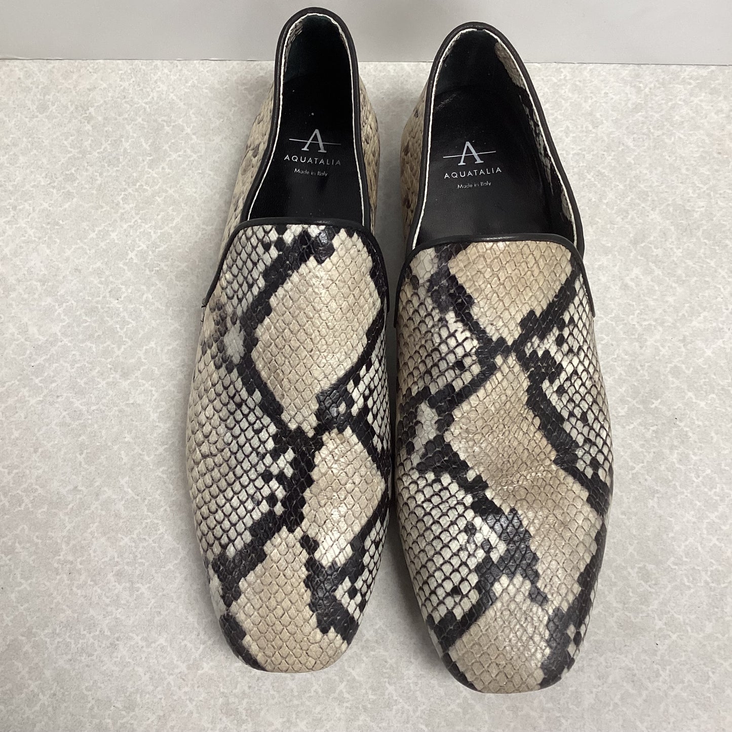 Shoes Flats By Aquatalia In Animal Print, Size:9