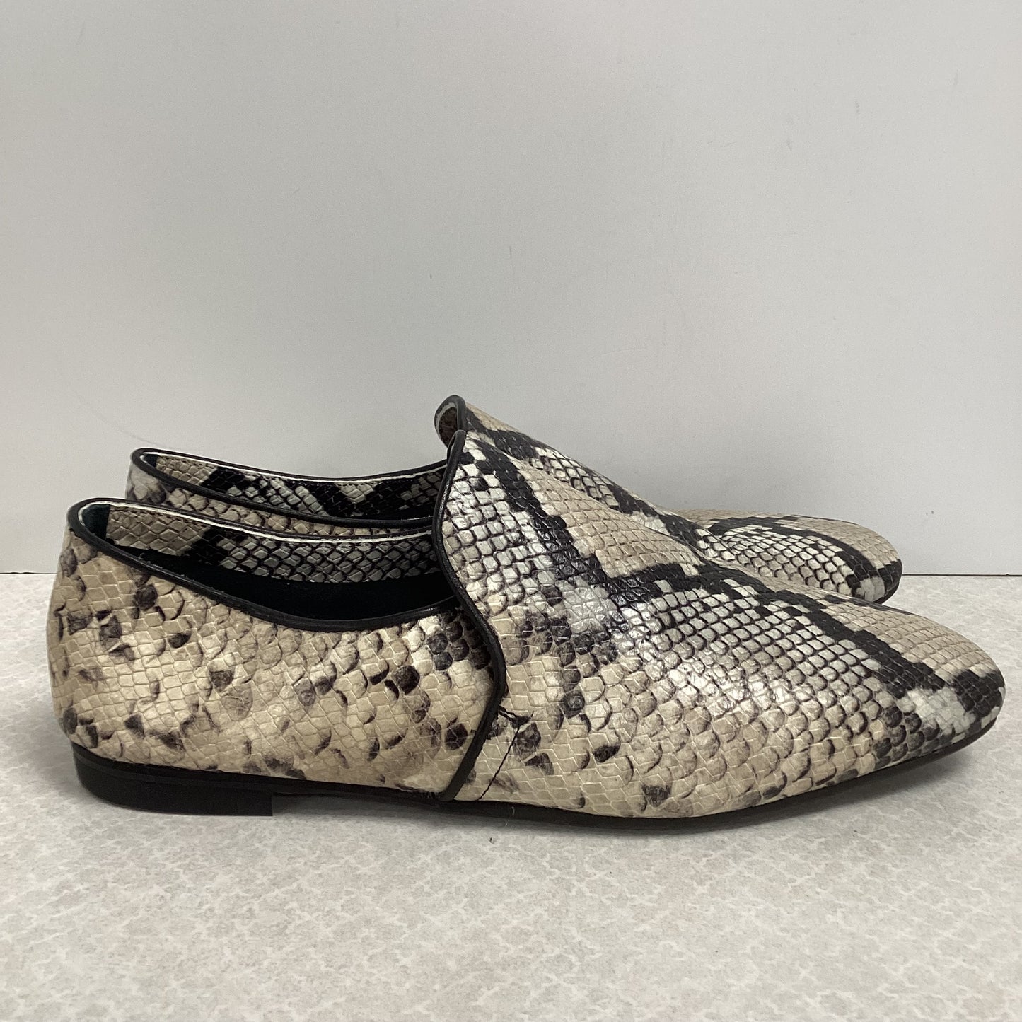 Shoes Flats By Aquatalia In Animal Print, Size:9