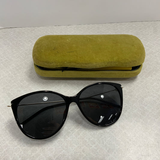 Sunglasses Luxury Designer By Gucci In Black