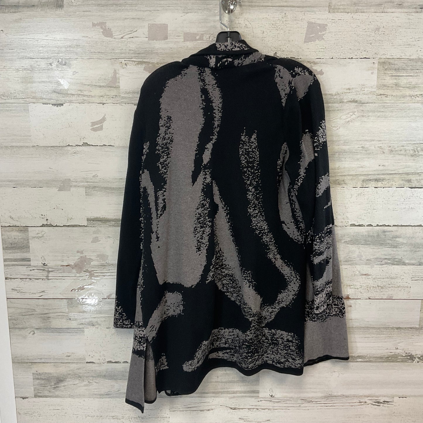 Sweater Cardigan By Ming Wang In Black, Size:M