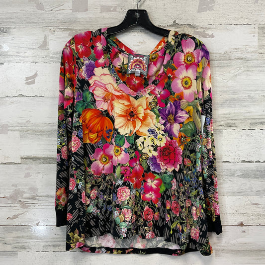 Top Ls By Johnny Was In Floral Print, Size:M