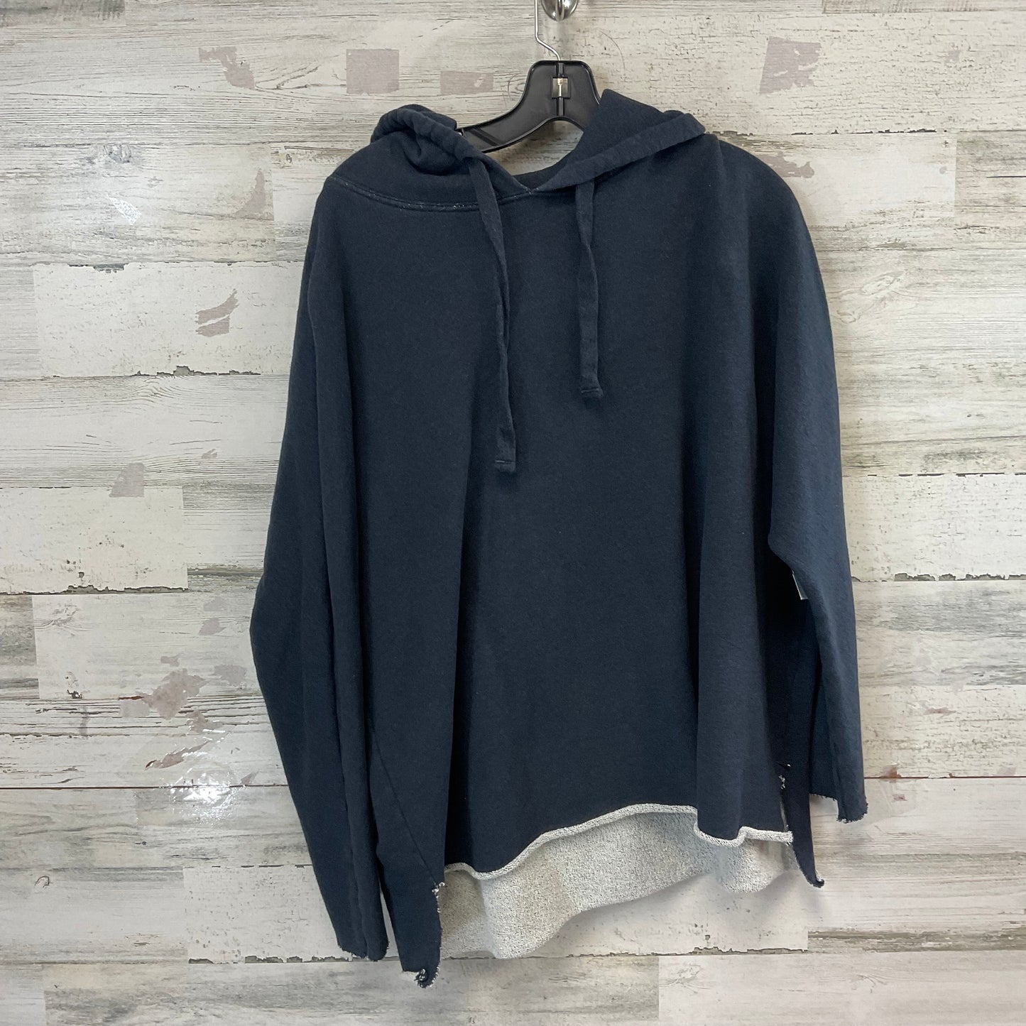 Sweatshirt Hoodie By Frank And Eileen In Blue, Size:M