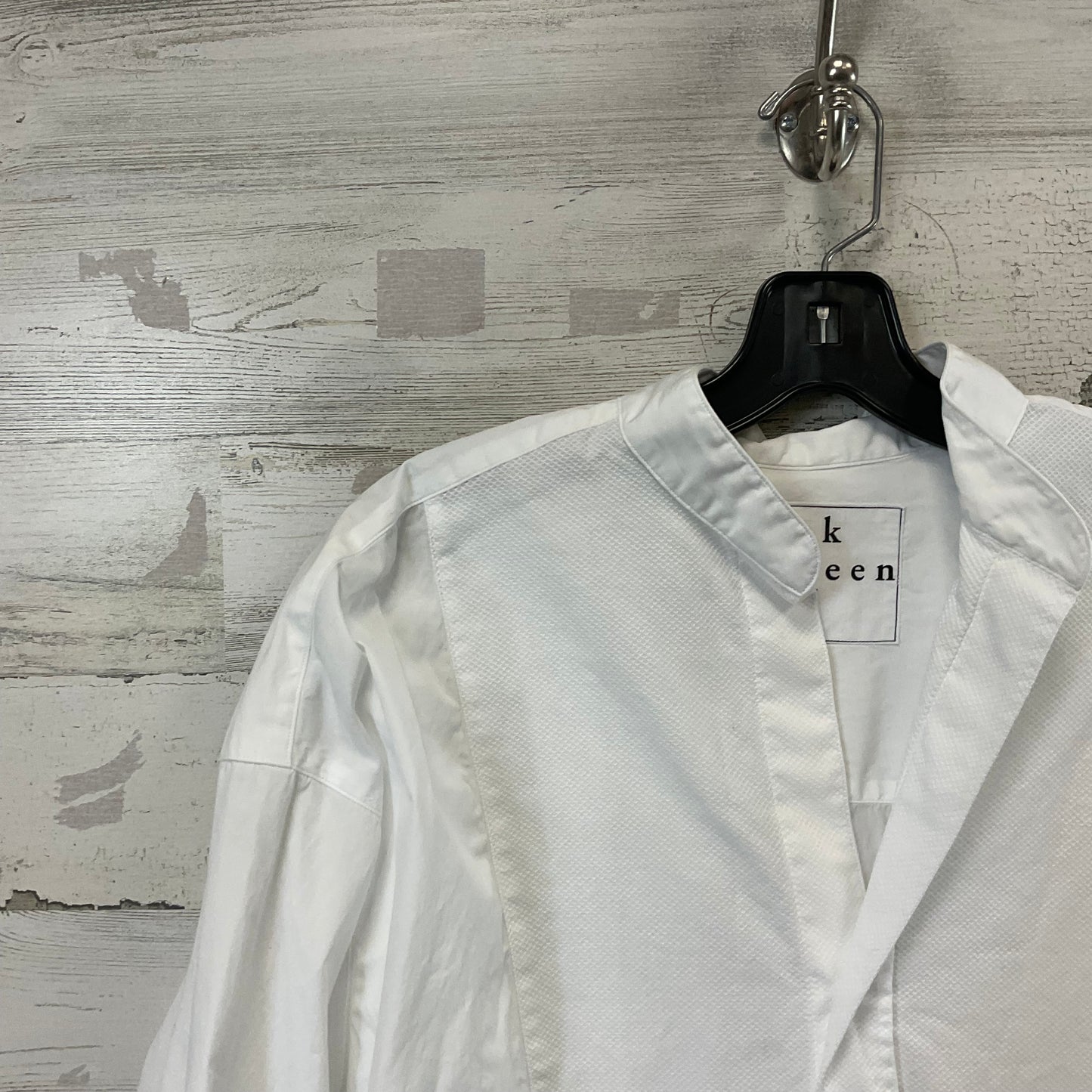 Blouse Ls By Frank And Eileen In White, Size:S