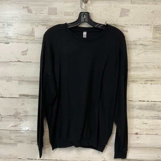 Athletic Top Ls Crewneck By Alo In Black, Size:M