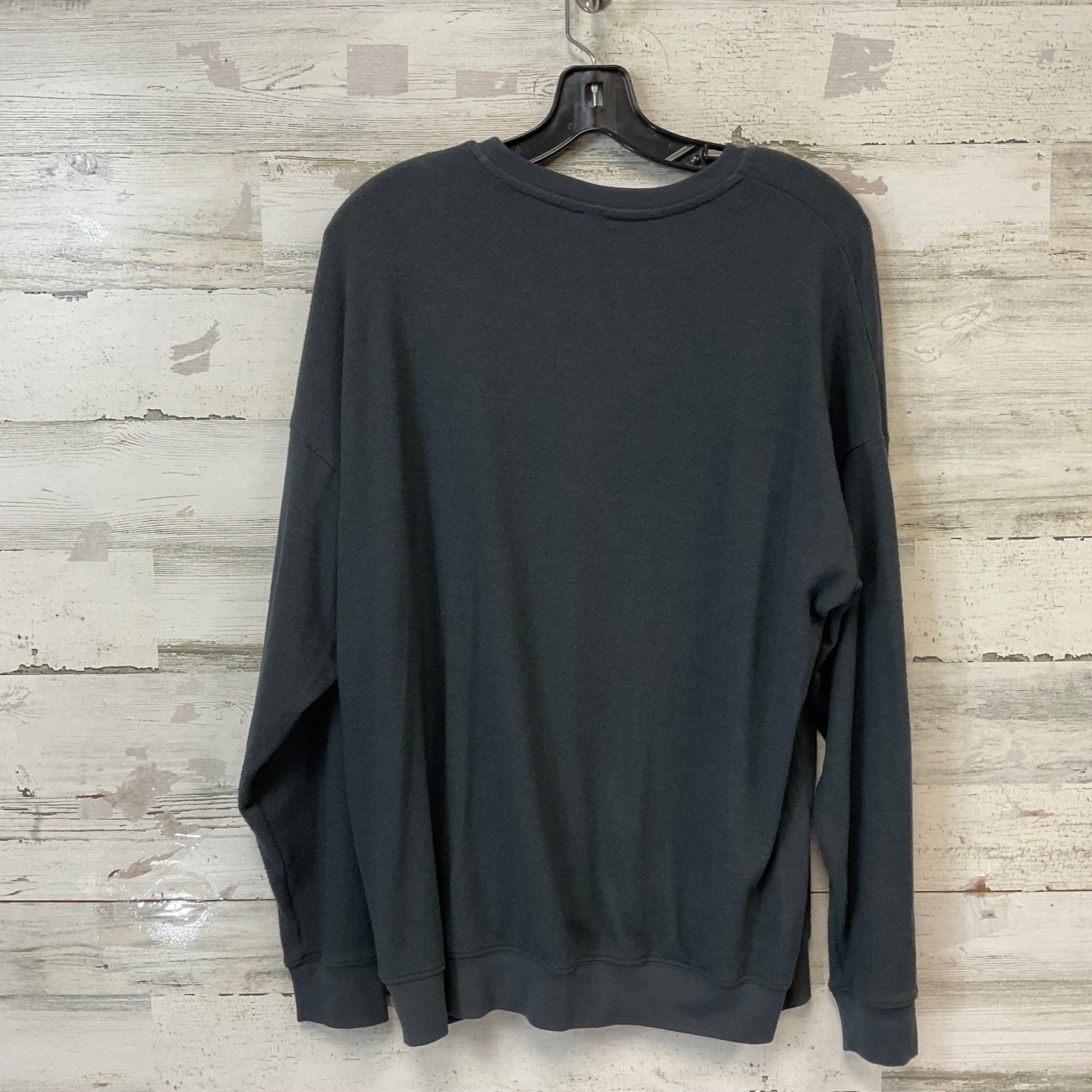 Athletic Top Ls Crewneck By Alo In Grey, Size:M