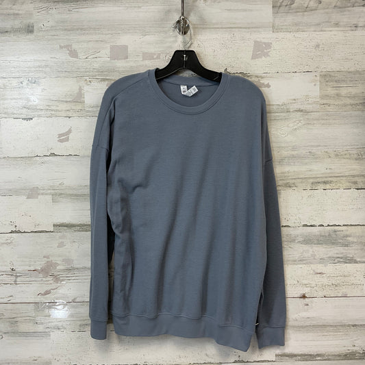 Athletic Top Ls Crewneck By Alo In Grey, Size:M