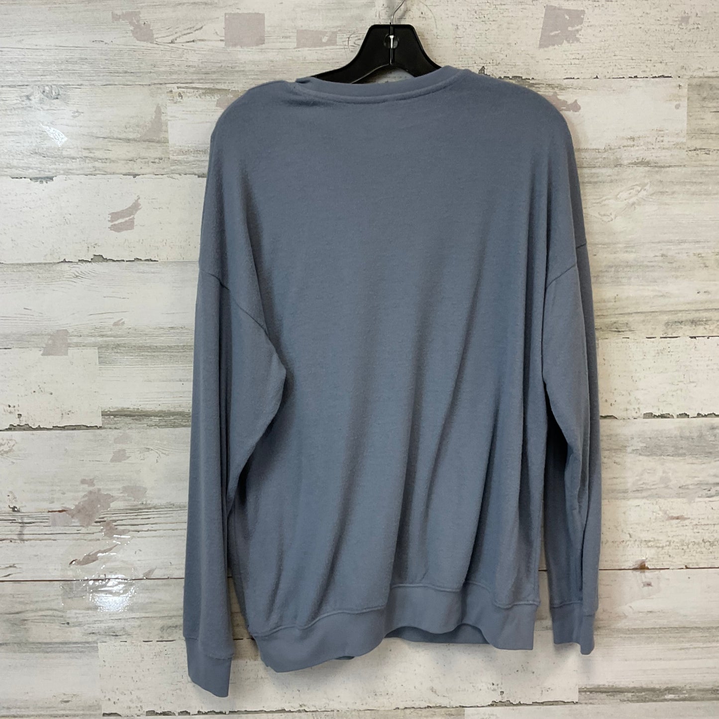 Athletic Top Ls Crewneck By Alo In Grey, Size:M