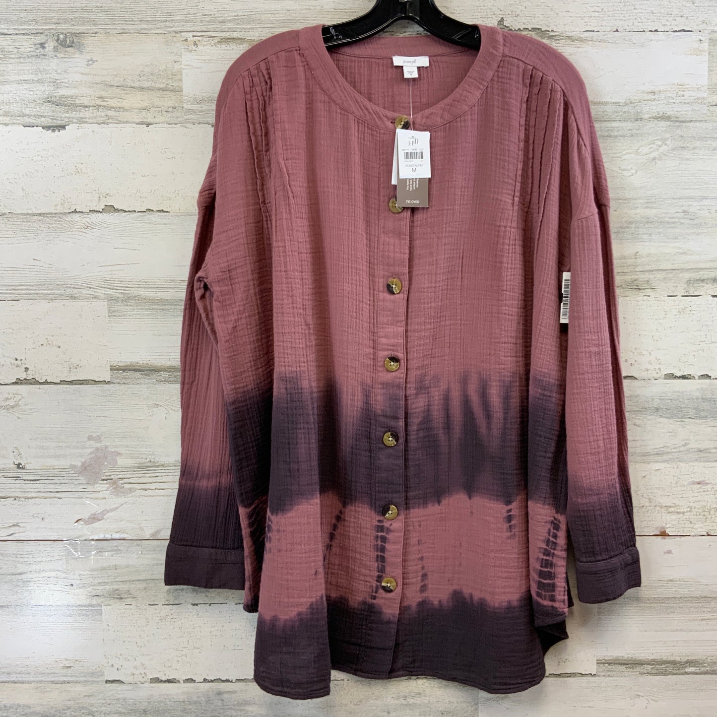 Blouse Long Sleeve By J Jill  Size: M