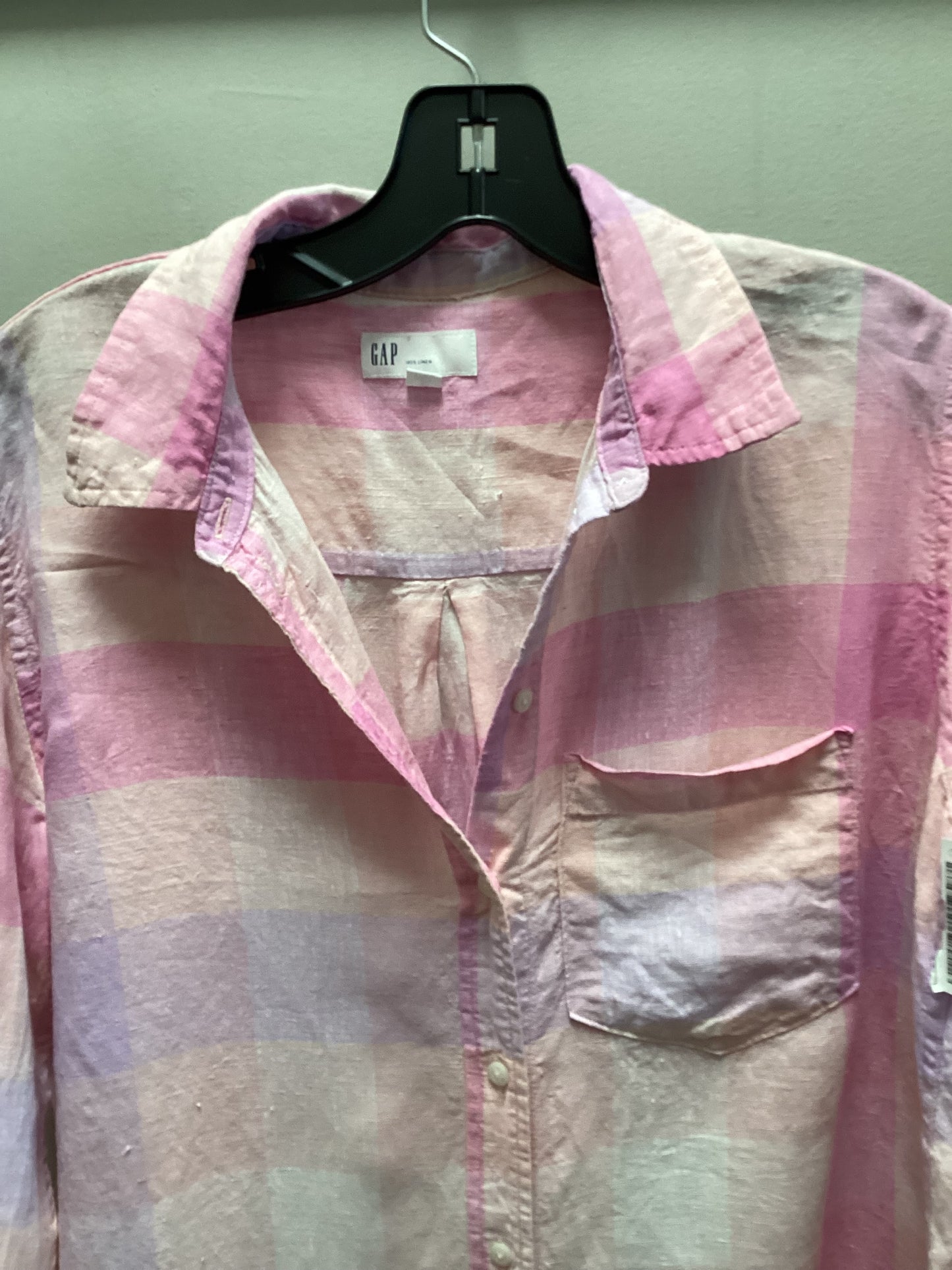 Blouse Long Sleeve By Gap  Size: S